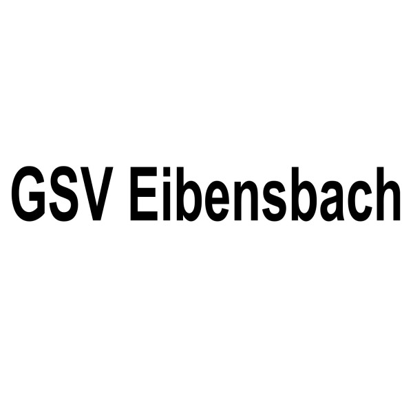 GSV Eibensbach Schriftzug - Flex