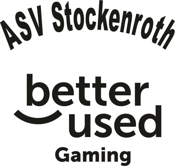 ASV Stockenroth + better used Gaming Schriftzug Flock