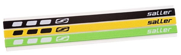 Saller saller Haarband - Set schwarz/gelb/grün