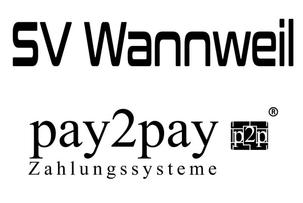 SV Wannweil Schriftzug + pay2pay