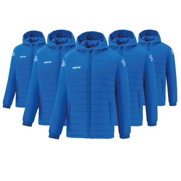 Wattierte Kapuzenjacke »sallerClub«