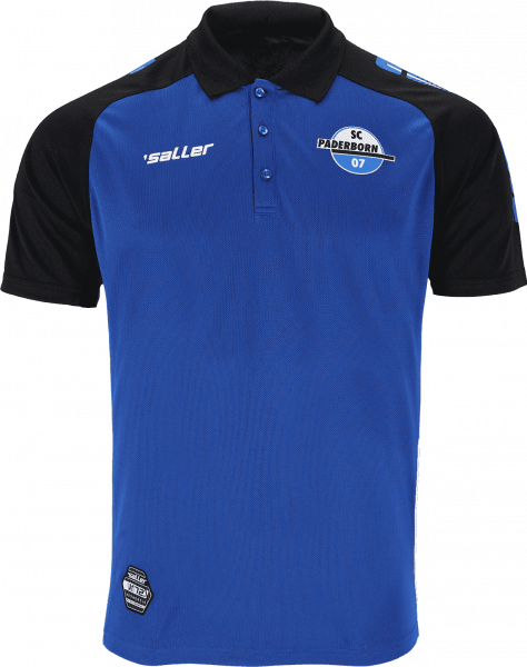 SC Paderborn 07 Team-Poloshirt blau 21/22