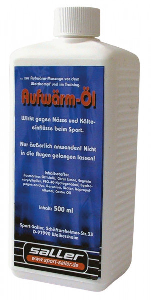 Aufwärm-Öl