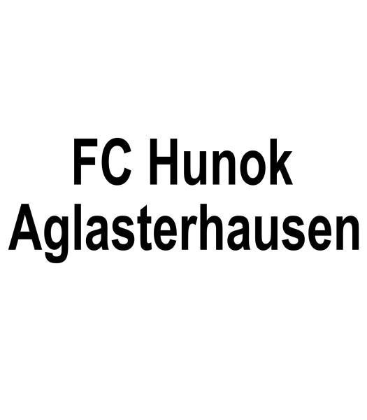 FC Hunok Aglasterhausen Schriftzug