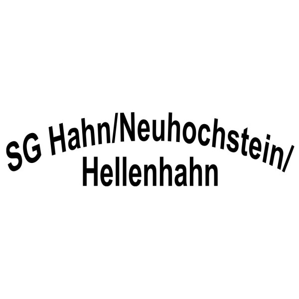 Schriftzug SG Hahn/Neuhochstein/Hellenhahn - Flex