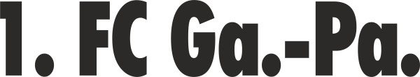 1. FC Garmisch-Partenkirchen Schriftzug