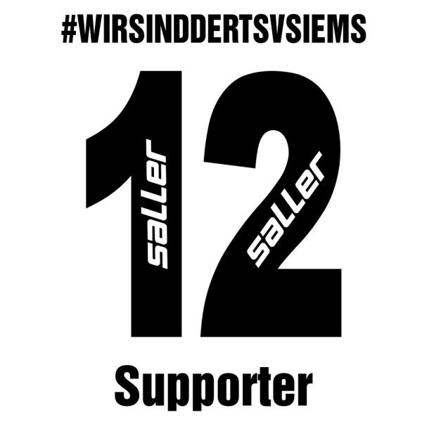 Supporter #WITSINDDERTSVSIEMS 