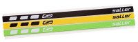 saller Haarband - Set schwarz/gelb/grün saller Haarband - Set schwarz/gelb/grün