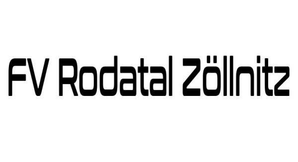 FV Rodatal Zöllnitz Schriftzug