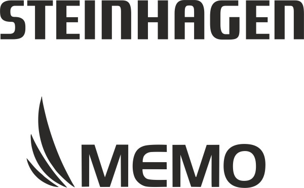 Steinhagen + Memo Schriftzug