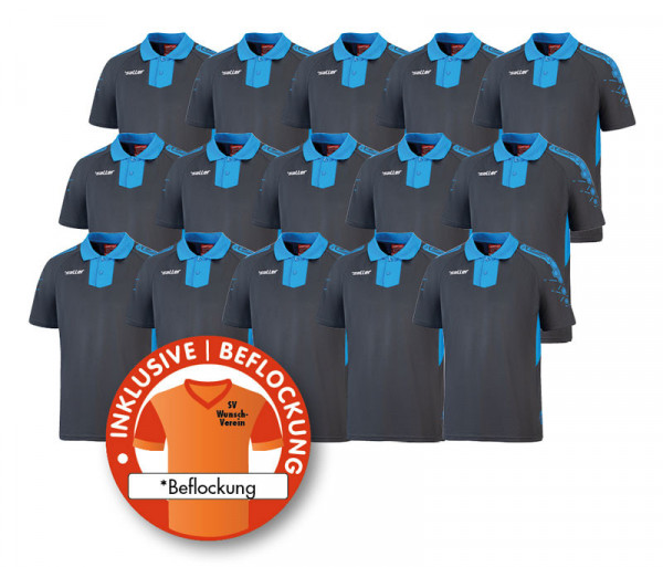 15x Poloshirt »sallerCore 2.0«