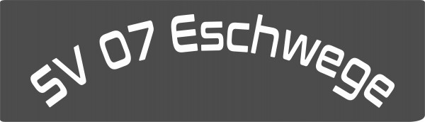 Schriftzug SV 07 Eschwege