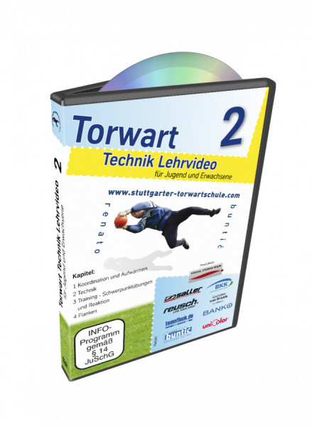 DVD Torwarttechnik Lehrvideo Teil 2