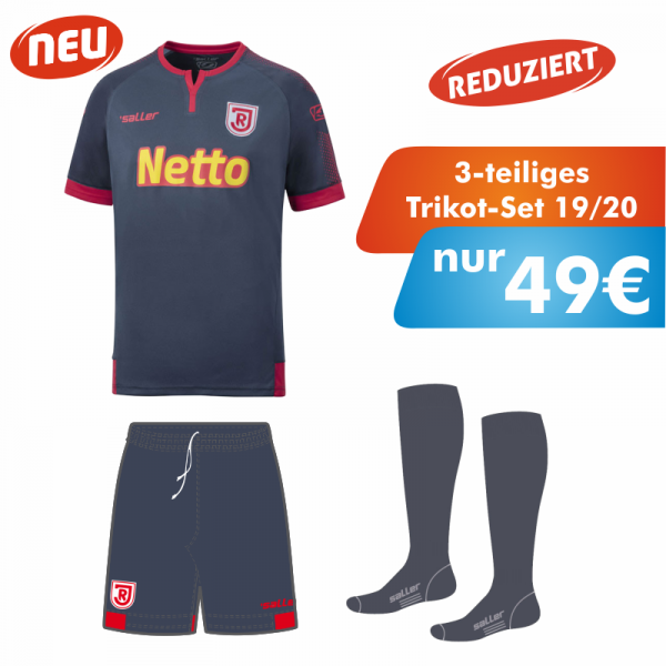 SSV Jahn Regensburg Trikot Set 3-teilig 2019/2020