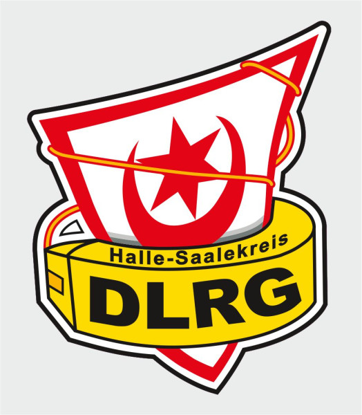 DLRG Halle-Saalekreis Wappen colorlfex