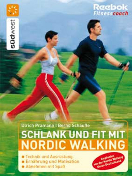 Buch: Pramann/Schäufle »SCHLANK u. FIT MIT NORDIC WALKING«