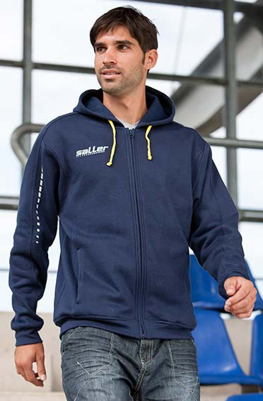 Kapuzensweatjacke saller