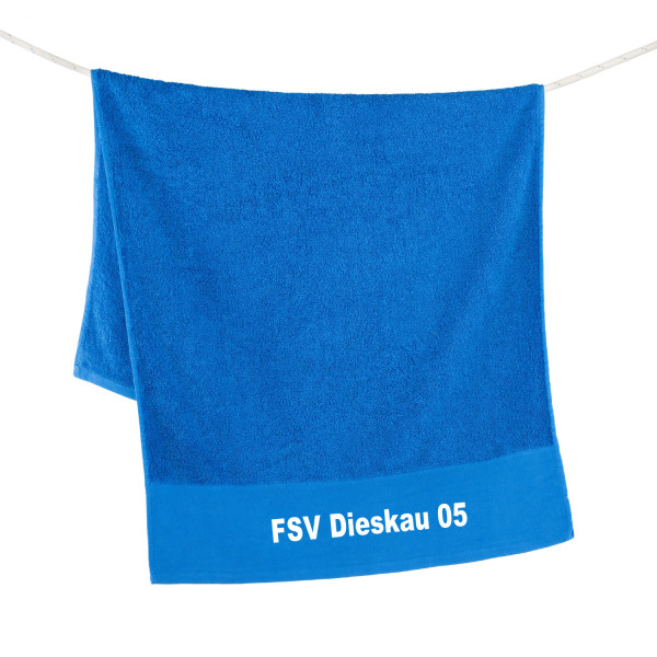 saller Badetuch - FSV Dieskau (Beflockung)