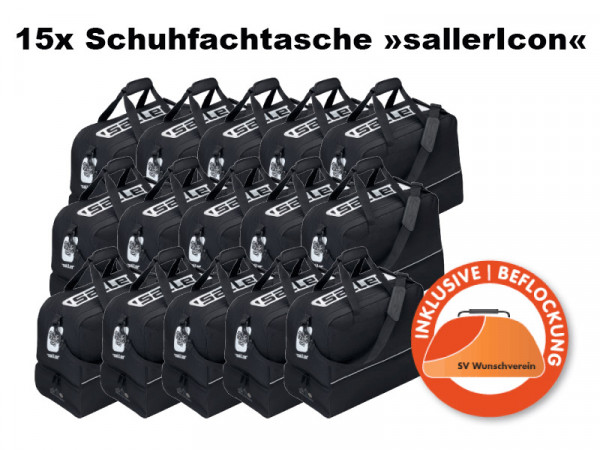 15x Schuhfachtasche »sallerIcon« Sponsorangebot