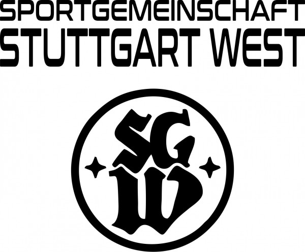 SG Stuttgart West Schriftzug + Wappen