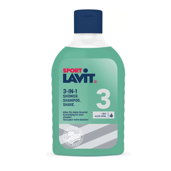 Sport Lavit 3 in 1 Shower Shampoo Shave