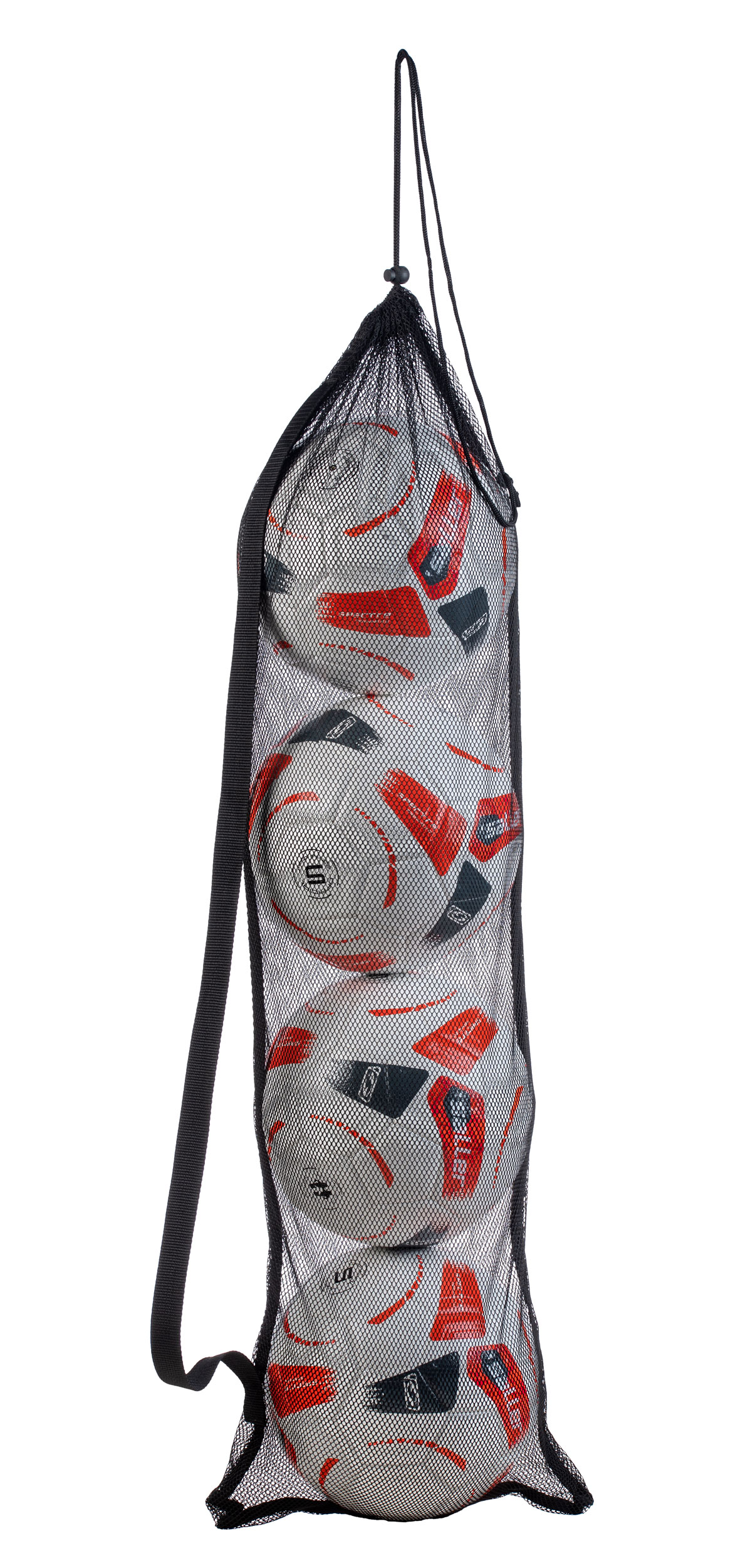 6er-Set Große Netztaschen Mit Kordelzug – 61x122 Cm, Atmungsaktiv, Für Bälle, Sport, Strand & Aufbewahrung
