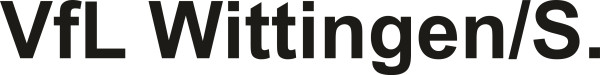 VfL Wittingen/S. Schriftzug (Flex)