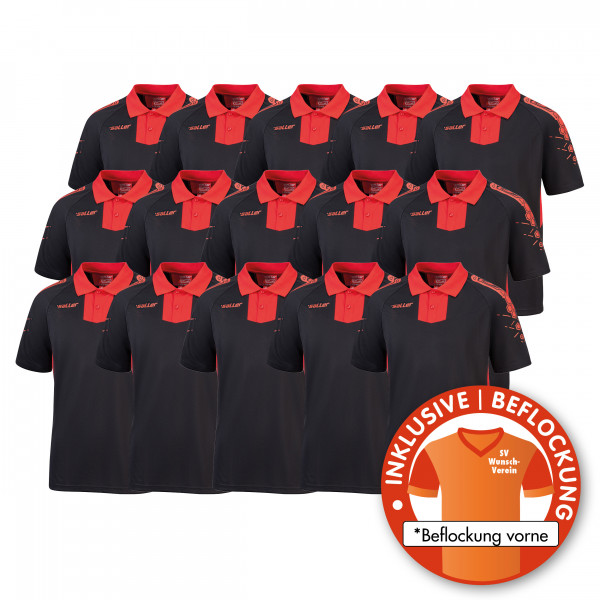 15x Poloshirt »sallerCore 2.0« inkl. Bedruckung