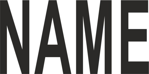 Spielername 5cm