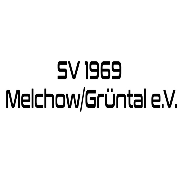 SV Melchow/Grüntal Schriftzug